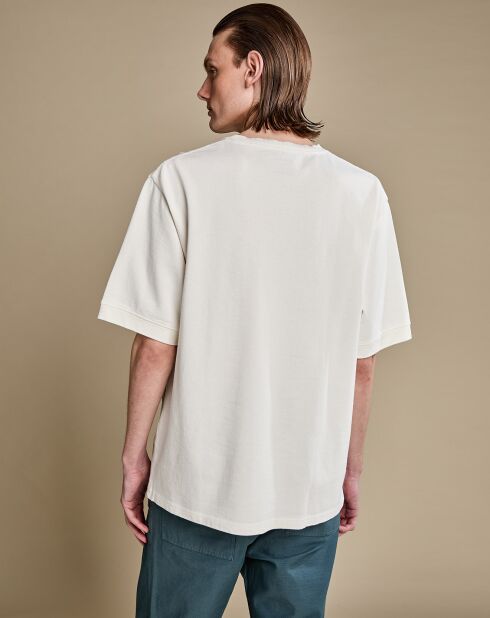 T-Shirt oversize 100% Coton Bio Vursty blanc